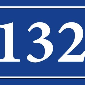 Autocollant Sticker Numéro de Rue Boite aux Lettres Plaque logo 29  Personnalisable