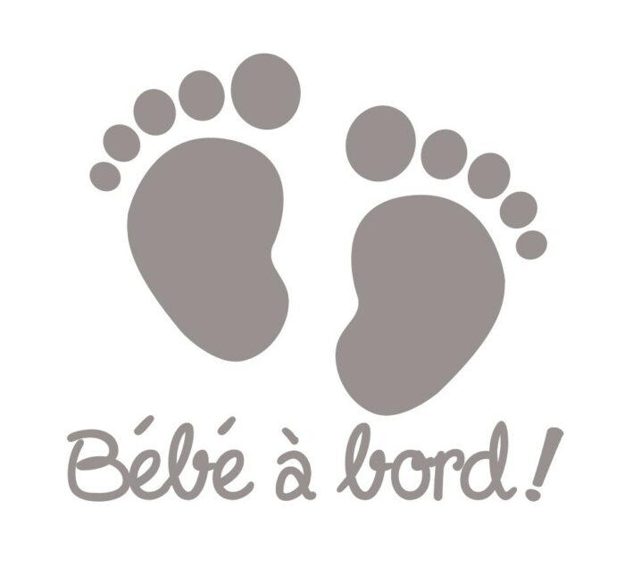 Autocollant Bebe A Bord Sticker Empreinte De Pied Ref Stickers Autocollants Adhesifs Etiquettes Et Lettrages Adhesifs Personnalises En Ligne Pour Particuliers Et Professionnels