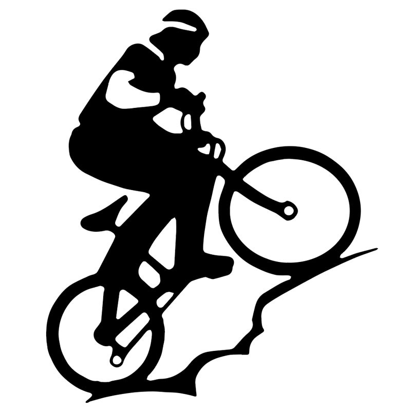 autocollant VTT BMX vélo trail sticker sport sur le cyclisme - ref